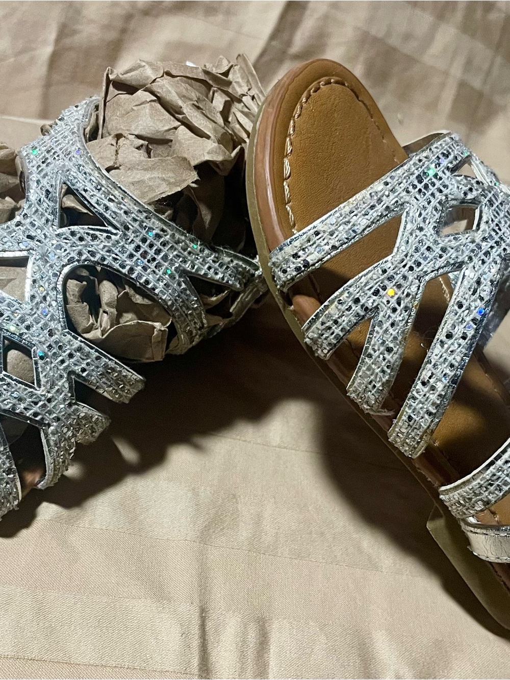 Silver sandals - Picture 5 of 7